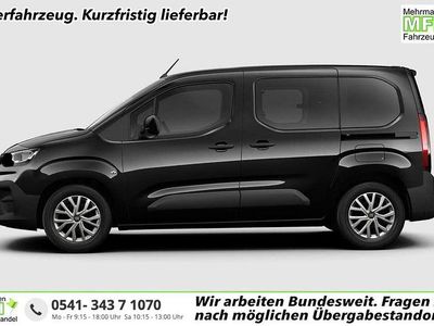 Ny Fiat Doblò 101 HK (74 kW) 2025 Sort MPV