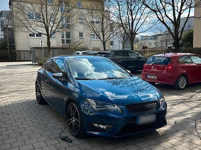Second-hand Seat Leon FR 125 CP (91 kW) 2014 Albastru Coupe