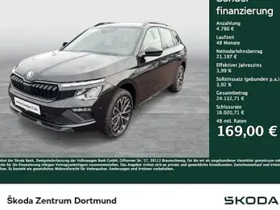 Gebraucht Skoda Kamiq Tour 150 PS (110 kW) 2025 Schwarzmagic perleffekt SUV