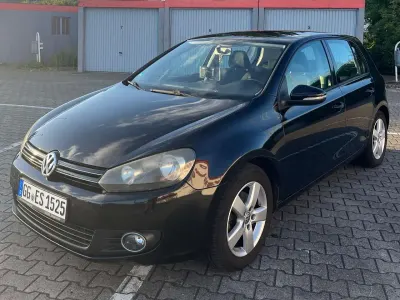 Gebraucht VW Golf VI Comfortline 122 PS (89 kW) 2009 Schwarz Limousine