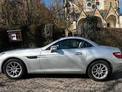 Gebraucht Mercedes SLK250 204 PS (150 kW) 2015 Silber Cabrio