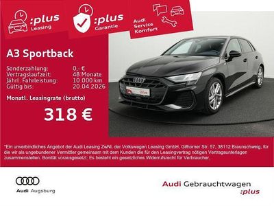 Gebraucht Audi A3 S-Line 150 PS (110 kW) 2025 Mythosschwarz metallic Limousine