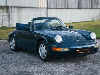 Gebraucht Porsche 911 Carrera 4 Cabriolet 250 PS (183 kW) 1990 Grün Cabrio