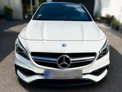 Gebraucht Mercedes CLA45 AMG Shooting Brake AMG 381 PS (280 kW) 2016 Weiß Kombi