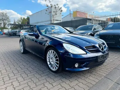 Second-hand Mercedes SLK350 AMG 272 CP (200 kW) 2006 Albastru Cabrio