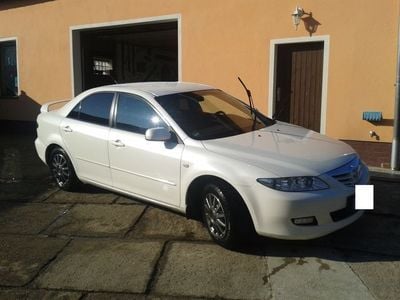 Gebraucht Mazda 6 Inclusive 163 PS (119 kW) 2003 Weiß metallic Limousine