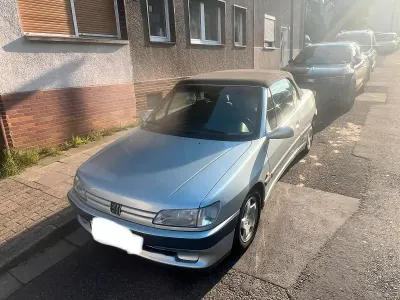 Gebraucht Peugeot 306 Cabriolet 1995 Silber Cabrio