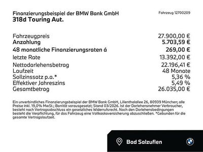 Gebraucht BMW 318 Comfort Edition 150 PS (110 kW) 2023 Grau Kombi