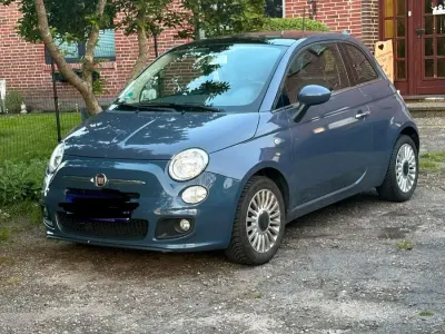 Gebraucht Fiat 500 69 PS (50 kW) 2012 Blau Kleinwagen