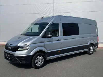 Używany MAN TGE 163 KM (119 kW) 2024 Srebrny Van