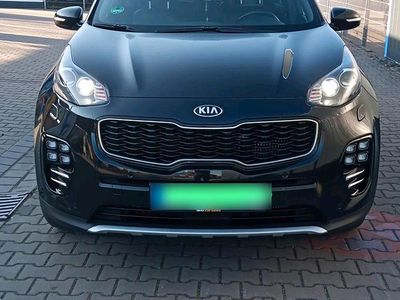 Gebraucht Kia Sportage GT-Line 185 PS (136 kW) 2016 Schwarz SUV