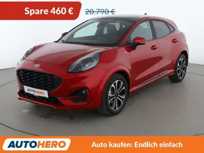 Gebraucht Ford Puma ST-Line X 125 PS (91 kW) 2021 Rot SUV