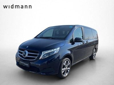 Gebraucht Mercedes V250 Edition 190 PS (139 kW) 2017 Cavansitblau metallic Van / Kleinbus