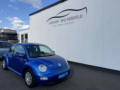 Gebraucht VW New Beetle 102 PS (75 kW) 2000 Technoblau perleffekt Kleinwagen