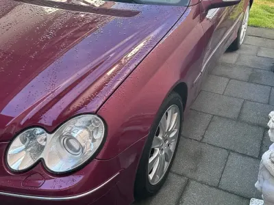 Gebraucht Mercedes CLK320 224 PS (164 kW) 2005 Rot Coupé