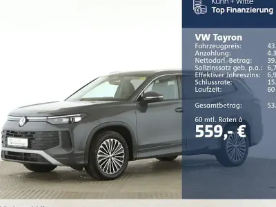 Brugt VW Tayron Life 150 HK (110 kW) 2025 Grå SUV