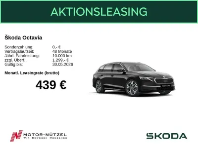 Neu Skoda Octavia 150 PS (110 kW) 2026 Schwarz Kombi