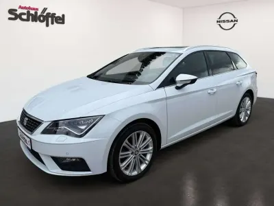 Używany Seat Leon 150 KM (110 kW) 2020 Biały Kombi