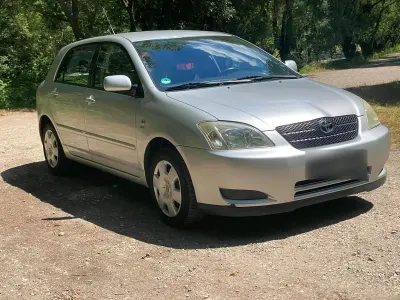 Gebraucht Toyota Corolla 2002 Silber Limousine
