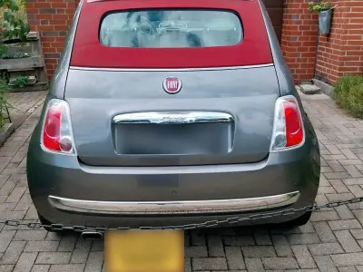 Gebraucht Fiat 500C 69 PS (50 kW) 2013 Grau Cabrio