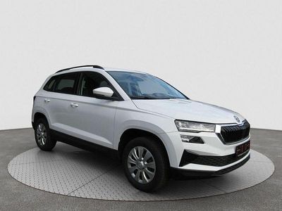 Gebraucht Skoda Karoq Active 110 PS (80 kW) 2022 Moonweiss metallic (metallic) SUV