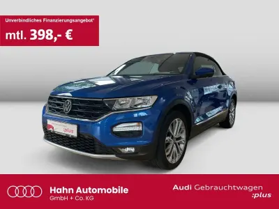 Gebraucht VW T-Roc Cabriolet Style 150 PS (110 kW) 2020 Blau Cabrio