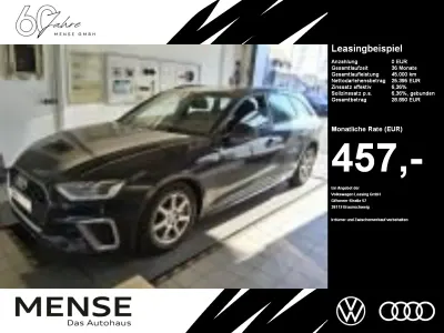 Gebraucht Audi A4 S-Line 204 PS (150 kW) 2022 Mythosschwarz Kombi