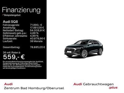 Gebraucht Audi SQ8 Ambiente 507 PS (372 kW) 2022 Mythosschwarz metallic SUV