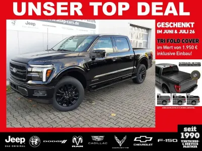 Neu Ford F-150 Lariat 436 PS (320 kW) 2025 Agate black metallic Pickup
