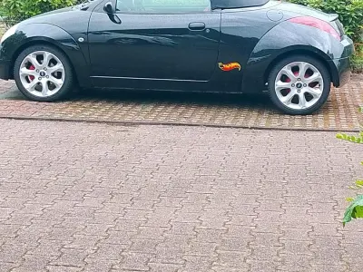 Gebraucht Ford StreetKa 90 PS (66 kW) 2003 Schwarz Cabrio