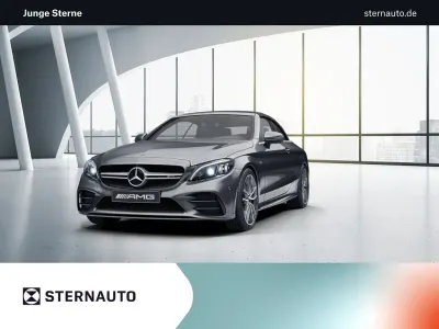 Używany Mercedes C43 AMG AMG 390 KM (286 kW) 2021 Szary Kabriolet