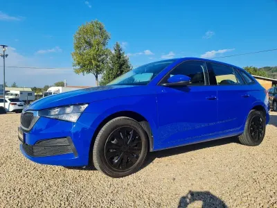 Gebraucht Skoda Scala Active 116 PS (85 kW) 2019 Modra energy/energy blue Kleinwagen