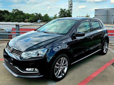 Gebraucht VW Polo Sound 90 PS (66 kW) 2017 Schwarz Kleinwagen