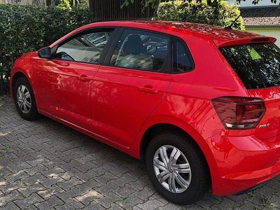 Brugt VW Polo Trendline 65 HK (47 kW) 2019 Rød Hatchback