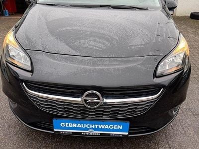 Gebraucht Opel Corsa Edition 90 PS (66 kW) 2015 Schwarz Kleinwagen
