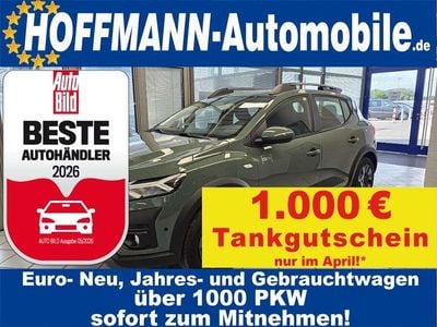 Neu Dacia Sandero Expression 91 PS (66 kW) 2025 Grün Kleinwagen