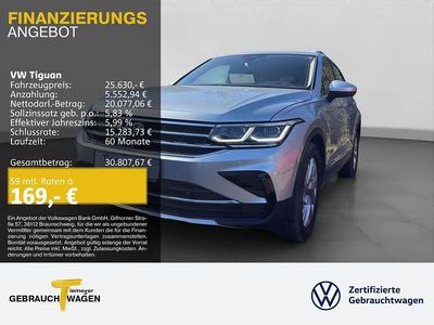 Gebraucht VW Tiguan Elegance 245 PS (180 kW) 2022 Silber SUV