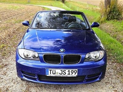Gebraucht BMW 118 Cabriolet Sport Line 143 PS (105 kW) 2009 Blau Cabrio