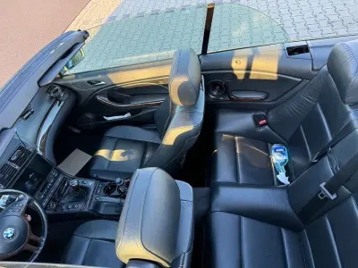 Brugt BMW 318 Cabriolet Performance 143 HK (105 kW) 2003 Sort Cabriolet