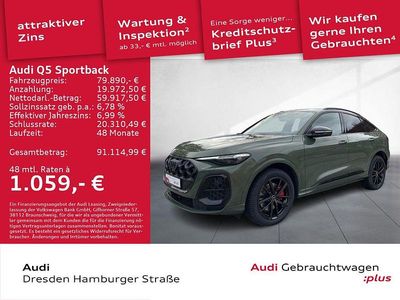 Gebraucht Audi Q5 Sportback Sport 299 PS (219 kW) 2025 Grün SUV