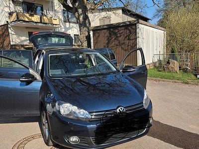 Gebraucht VW Golf VI Style 89 PS (65 kW) 2011 Blau Kleinwagen