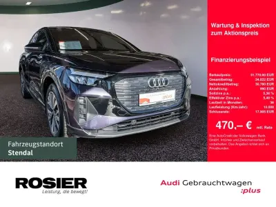 Gebraucht Audi Q4 Sportback e-tron Sport 125 kW (170 PS) 2023 Auroraviolett metallic SUV