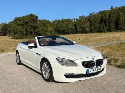 Gebraucht BMW 640 Cabriolet Performance 320 PS (235 kW) 2011 Weiß Cabrio