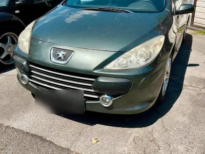Gebraucht Peugeot 307 CC 109 PS (80 kW) 2007 Grün Cabrio