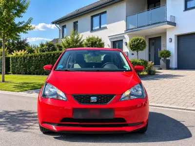 Gebraucht Seat Mii 75 PS (55 kW) 2012 Rot Kleinwagen