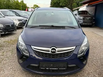 Gebraucht Opel Zafira Tourer 110 PS (80 kW) 2013 Blau Van / Kleinbus