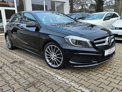 Schwarz Gebraucht 2014 Mercedes A180 AMG line Limousine | 13.999 € (Fairer Preis)