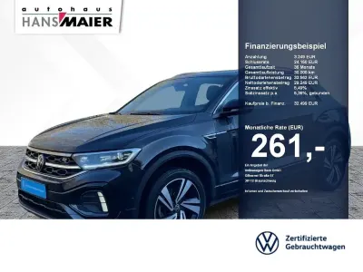 Gebraucht VW T-Roc R-line 190 PS (139 kW) 2023 Deep black perleffekt SUV