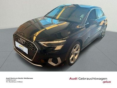 Usata Audi A3 Advanced Plus 150 CV (110 kW) 2021 Nero Berlina