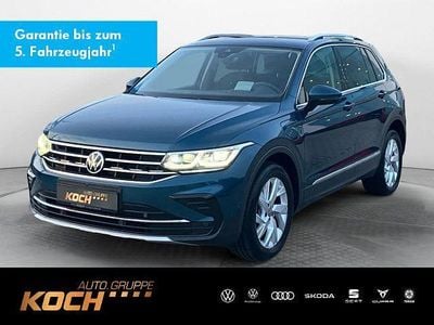 Gebraucht VW Tiguan Elegance 245 PS (180 kW) 2021 Nightshade blue metallic SUV